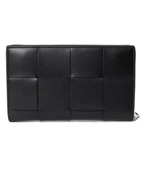 【メンズ】【BOTTEGA VENETA】ボッテガ・ヴェネタ 649607VBWD2 長財布 ラウンドファスナー マキシ イントレチャートレザー カセット ジ 