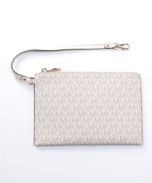 【MICHAEL KORS】マイケルコース 30S2G7FT3B トートバッグ モノグラムロゴ A4対応 ポーチ付き レディース 