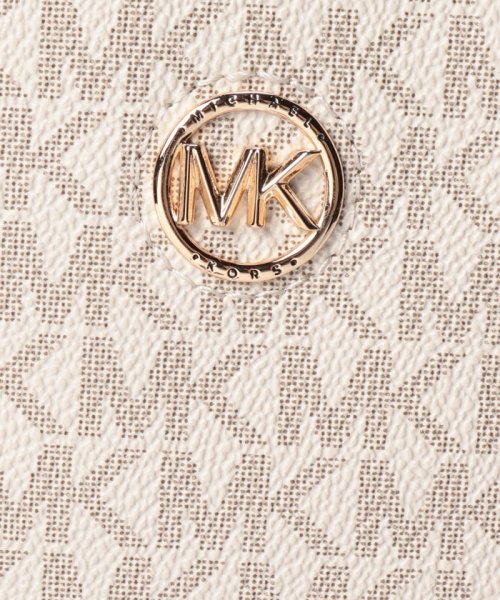 【MICHAEL KORS】マイケルコース 30S2G7FT3B トートバッグ モノグラムロゴ A4対応 ポーチ付き レディース 
