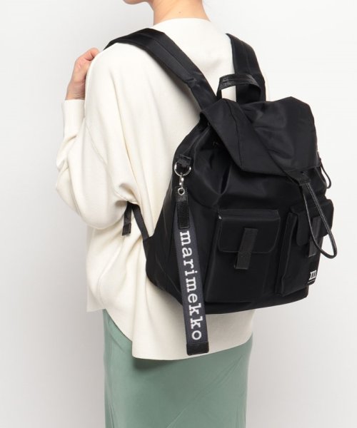 Marimekko(マリメッコ)/【MARIMEKKO】マリメッコ 091198 バックパック リュック EVERYTHING BACKPACK L SOLID A4対応 レディース/img06