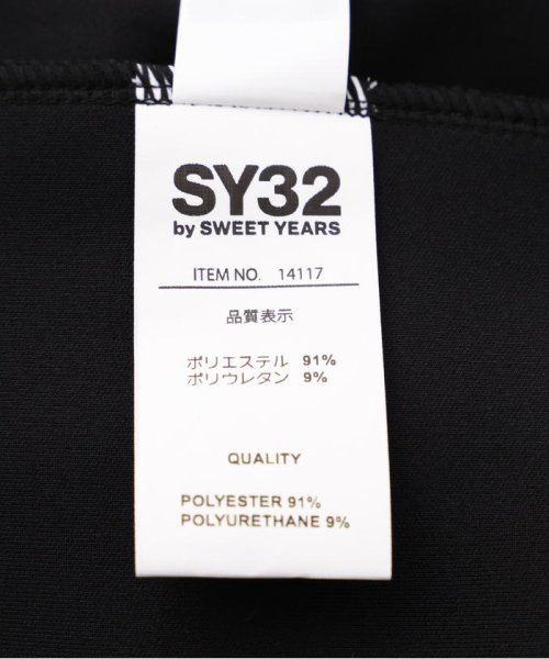 RoyalFlash(ロイヤルフラッシュ)/SY32 by SWEET YEARS/DOUBLE KNIT LOGO SHORT PANTS/img10