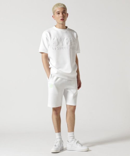 RoyalFlash(ロイヤルフラッシュ)/SY32 by SWEET YEARS/DOUBLE KNIT LOGO SHORT PANTS/img13