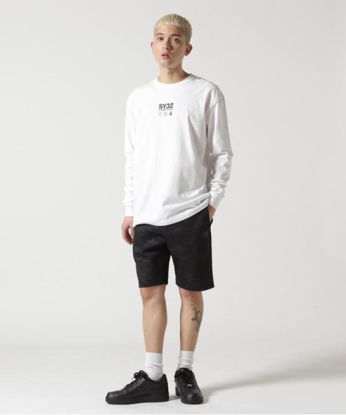 RoyalFlash(ロイヤルフラッシュ)/SY32 by SWEET YEARS/DOUBLE KNIT LOGO SHORT PANTS/img17