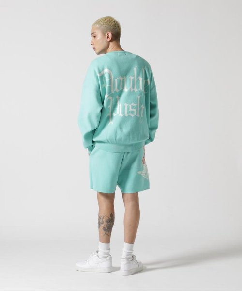 TAIN DOUBLE PUSH/タインダブルプッシュ/別注KNIT CREW DOUBLE TAIN