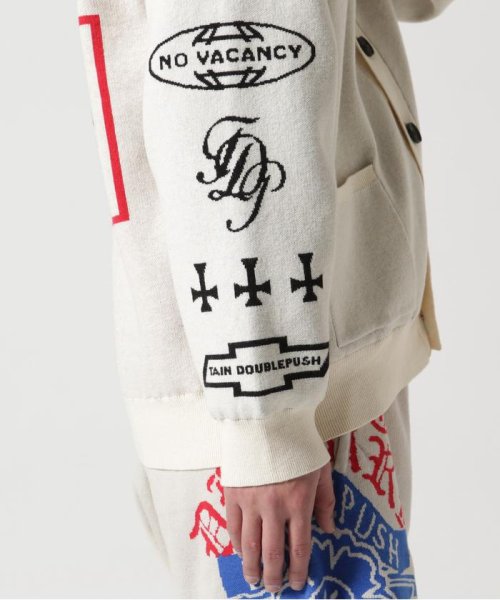 TAIN DOUBLE PUSH/タインダブルプッシュ/別注CARDIGAN DOUBLE TAIN
