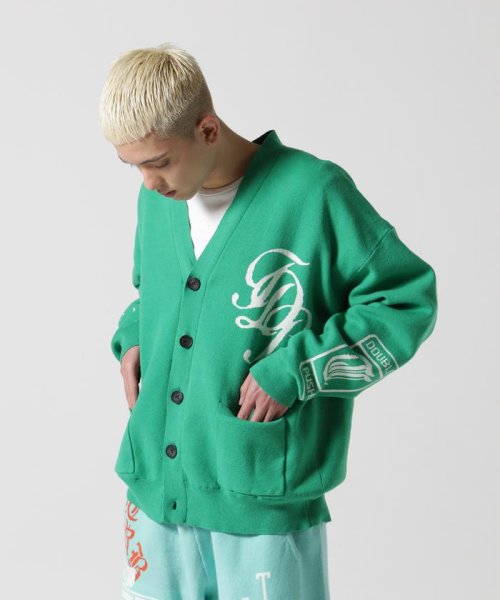 TAIN DOUBLE PUSH/タインダブルプッシュ/別注CARDIGAN DOUBLE TAIN