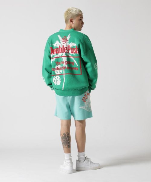 TAIN DOUBLE PUSH/タインダブルプッシュ/別注CARDIGAN DOUBLE TAIN