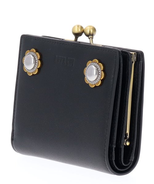 ANNA SUI BAG(アナスイ（バッグ）)/ヴィンテージボタン 口金二つ折り財布/img01