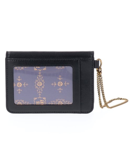 ヴィンテージボタン 2面パスケース 