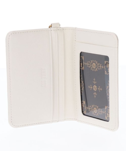 ヴィンテージボタン 2面パスケース 