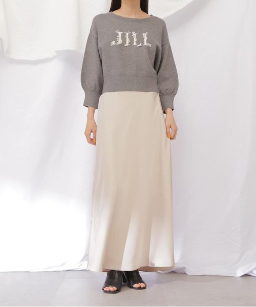 JILL by JILL STUART(ジル バイ ジル スチュアート)/サテンナロースカート/img08