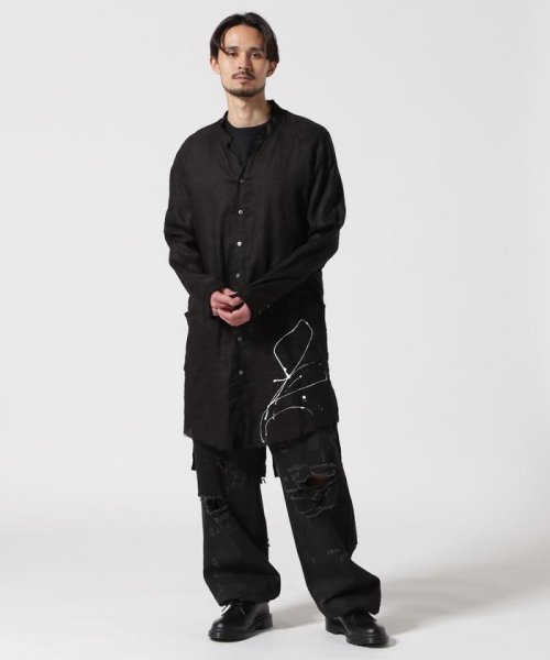 RoyalFlash(ロイヤルフラッシュ)/KMRii/ケムリ/Splash Linen Long Shirt/img02