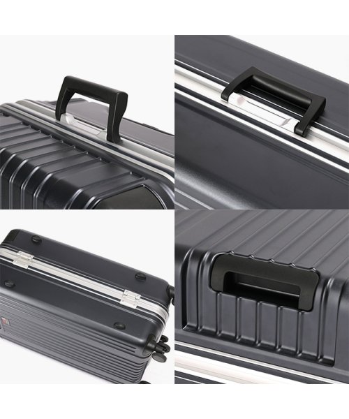 バーマス ヘリテージ2 スーツケース Lサイズ 88L 大型 大容量 軽量 フレームタイプ 静音キャスター BERMAS 60534 ｜約 サイレントラン SILENT RUN