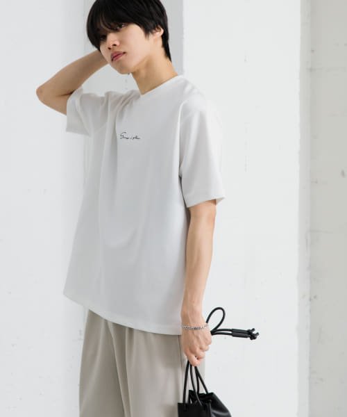 SENSE OF PLACE by URBAN RESEARCH(センスオブプレイス バイ アーバンリサーチ)/『WEB/一部店舗限定カラー』シシュウポンチTシャツ(5分袖)/img39