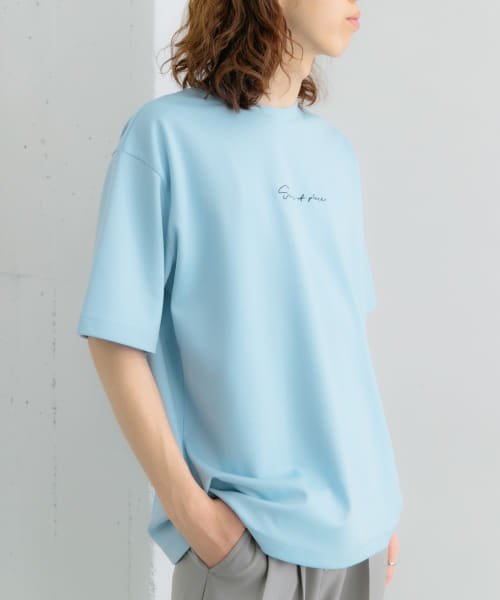 SENSE OF PLACE by URBAN RESEARCH(センスオブプレイス バイ アーバンリサーチ)/『WEB/一部店舗限定カラー』シシュウポンチTシャツ(5分袖)/img63