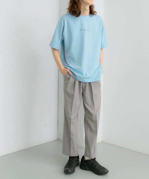 SENSE OF PLACE by URBAN RESEARCH(センスオブプレイス バイ アーバンリサーチ)/『WEB/一部店舗限定カラー』シシュウポンチTシャツ(5分袖)/img67