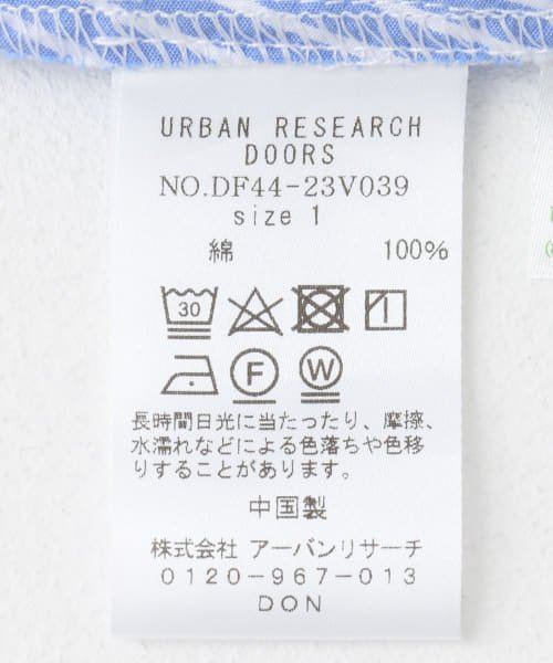 URBAN RESEARCH DOORS(アーバンリサーチドアーズ)/『WEB/一部店舗限定』FORK&SPOON　テントラインレギュラーカラーシャツ/img20
