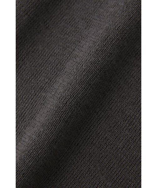 moussy(マウジー)/オーガニックコットン使用の薄手ニットやわらかな着心地の前後で着られる釦付きタートルネック/img12