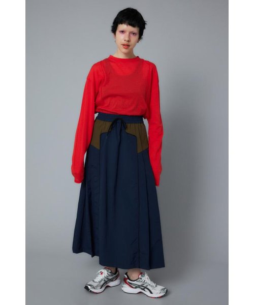 HeRIN.CYE(ヘリンドットサイ)/Side pleats flare skirt/img04