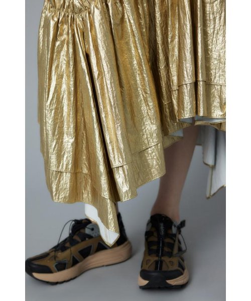 HeRIN.CYE(ヘリンドットサイ)/Metallic long skirt/img06