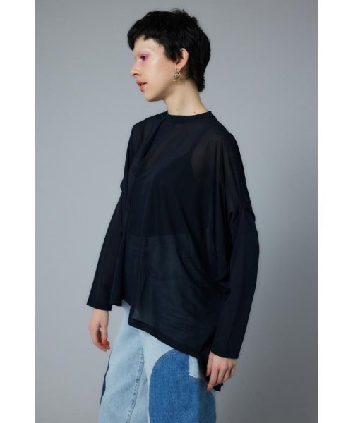 HeRIN.CYE(ヘリンドットサイ)/Sheer deformation tops/img05