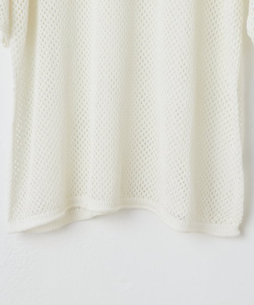 PAL OUTLET(パル　アウトレット)/【Kastane】【WHIMSIC】MESH KNIT T－SHIRT/img06