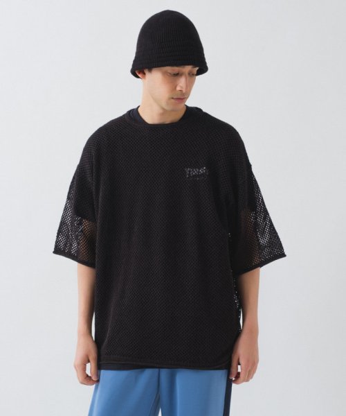 PAL OUTLET(パル　アウトレット)/【Kastane】【WHIMSIC】MESH KNIT T－SHIRT/img12