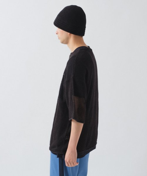 PAL OUTLET(パル　アウトレット)/【Kastane】【WHIMSIC】MESH KNIT T－SHIRT/img13
