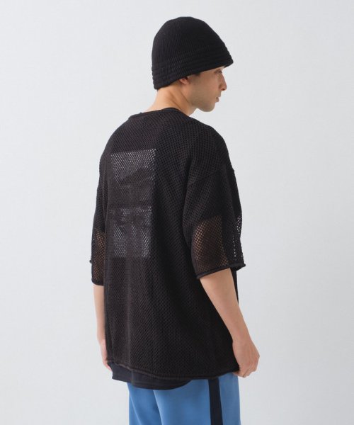 PAL OUTLET(パル　アウトレット)/【Kastane】【WHIMSIC】MESH KNIT T－SHIRT/img14