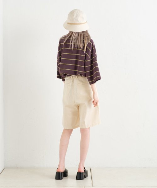 PAL OUTLET(パル　アウトレット)/【Kastane】【WHIMSIC】COTTON TWILL SHORTS/img03