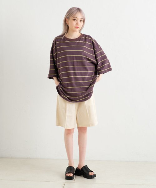 PAL OUTLET(パル　アウトレット)/【Kastane】【WHIMSIC】COTTON TWILL SHORTS/img07