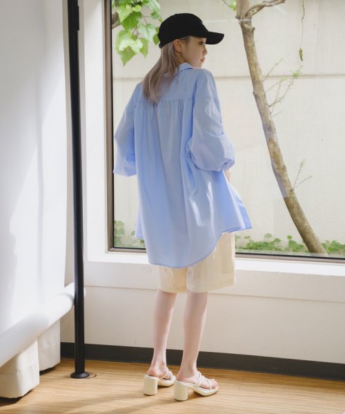 PAL OUTLET(パル　アウトレット)/【Kastane】【WHIMSIC】BACK GATHER SHIRT/img10