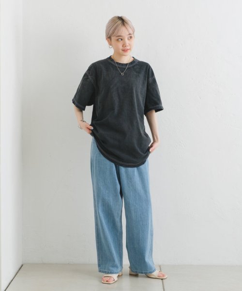 PAL OUTLET(パル　アウトレット)/【Kastane】【WHIMSIC】SUN FADE T－SHIRT/img01