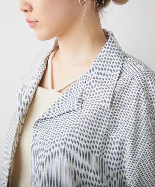 PAL OUTLET(パル　アウトレット)/【Kastane】【WHIMSIC】OPEN COLLAR SHIRT/img34