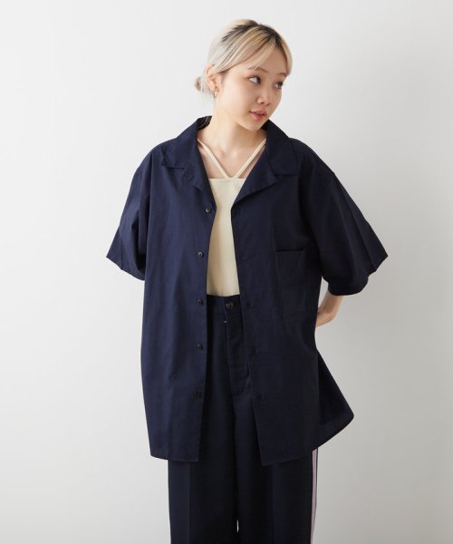 PAL OUTLET(パル　アウトレット)/【Kastane】【WHIMSIC】OPEN COLLAR SHIRT/img38