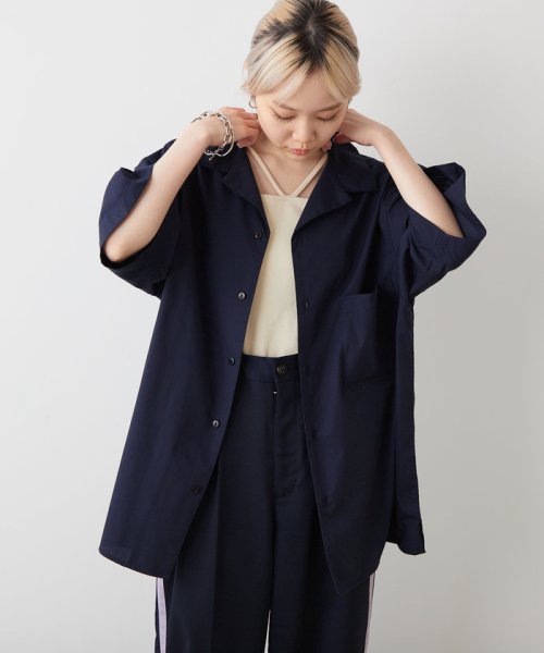 PAL OUTLET(パル　アウトレット)/【Kastane】【WHIMSIC】OPEN COLLAR SHIRT/img39