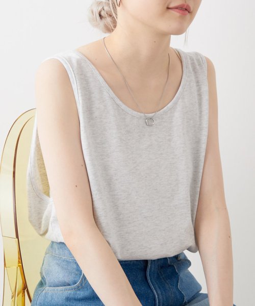 PAL OUTLET(パル　アウトレット)/【Kastane】【WHIMSIC】PLAIN COLOR TANK TOP/img01