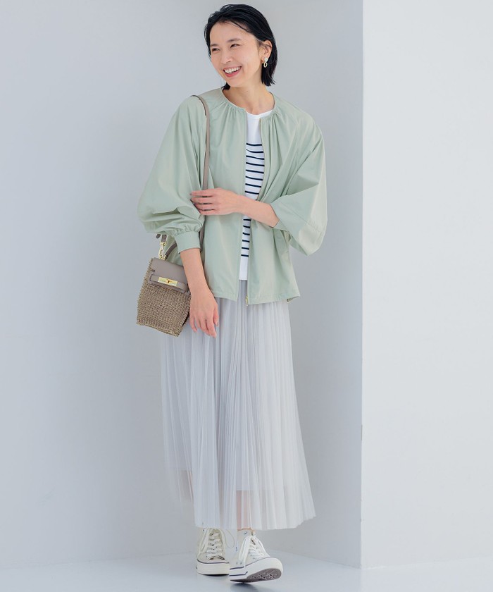 洗える/撥水加工】ナイロン2WAYストレッチ ブルゾン(505970874)｜阪急