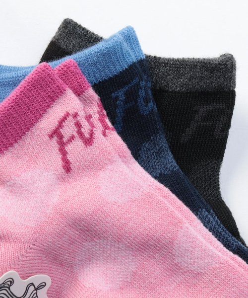 FILA socks Ladies(フィラ　ソックス　レディース)/ドット アンクルソックス レディース/img01