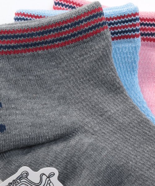 FILA socks Ladies(フィラ　ソックス　レディース)/リブショートソックス レディース/img01