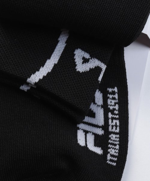 FILA socks Ladies(フィラ　ソックス　レディース)/アーチフィット リブショートソックス 2足組 レディース/img01