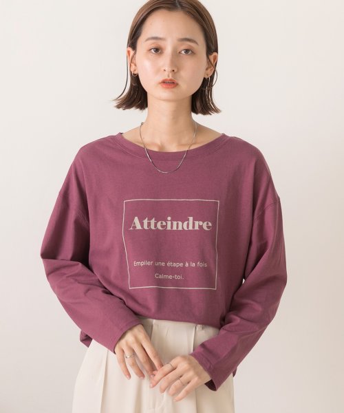 ad thie(アドティエ)/ロゴプリント オーバーサイズTシャツ/img14