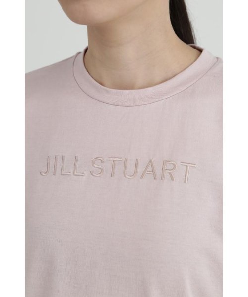 JILL STUART(ジル スチュアート)/JILLエンブロイダリーTシャツ WEB限定カラー:ピンク/img40