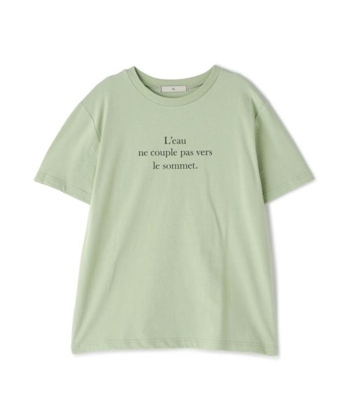 N Natural Beauty Basic(エヌナチュラルビューティベーシック)/タイプライター風ロゴTシャツ/img32