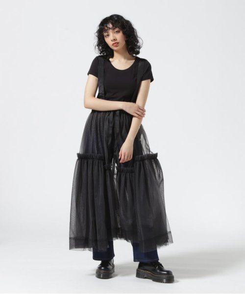 RoyalFlash(ロイヤルフラッシュ)/MAISON SPECIAL/メゾンスペシャル/Suspender Tulle Skirt/img01