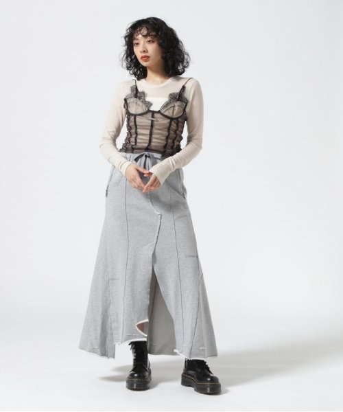 RoyalFlash(ロイヤルフラッシュ)/PRANK PROJECT/プランクプロジェクト/Sweatshirt Maxi Skirt/img01