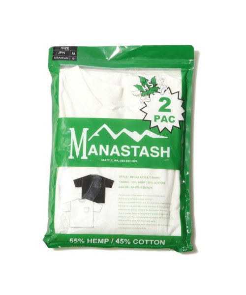 MANASTASH(マナスタッシュ)/MANASTASH/マナスタッシュ/HEMP PACK TEES (2 PACK)/ヘンプパックT/img13