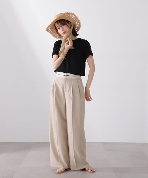 N Natural Beauty Basic(エヌナチュラルビューティベーシック)/シルケットクルーネックTシャツ/img05