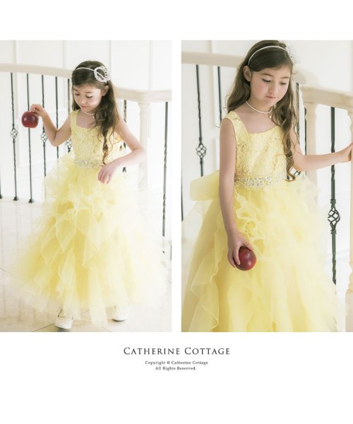 Catherine Cottage(キャサリンコテージ)/ウエストビジューのゴージャスフリルロングドレス/img23