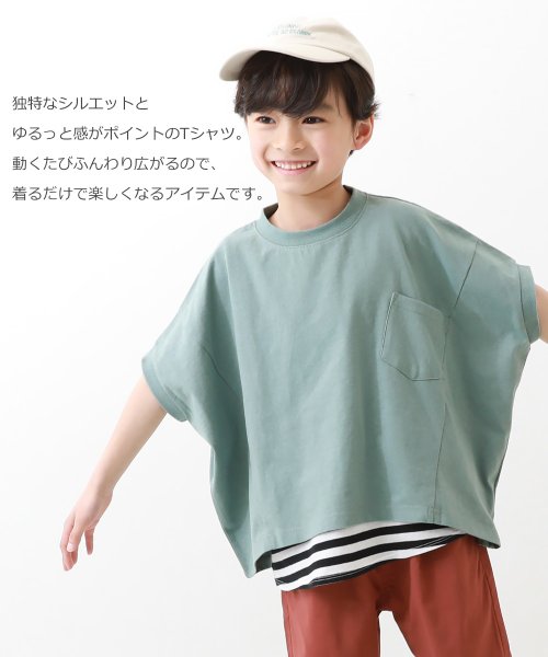 devirock(デビロック)/モモンガTシャツ 子供服 キッズ 男の子 女の子 トップス 半袖Tシャツ Tシャツ /img02